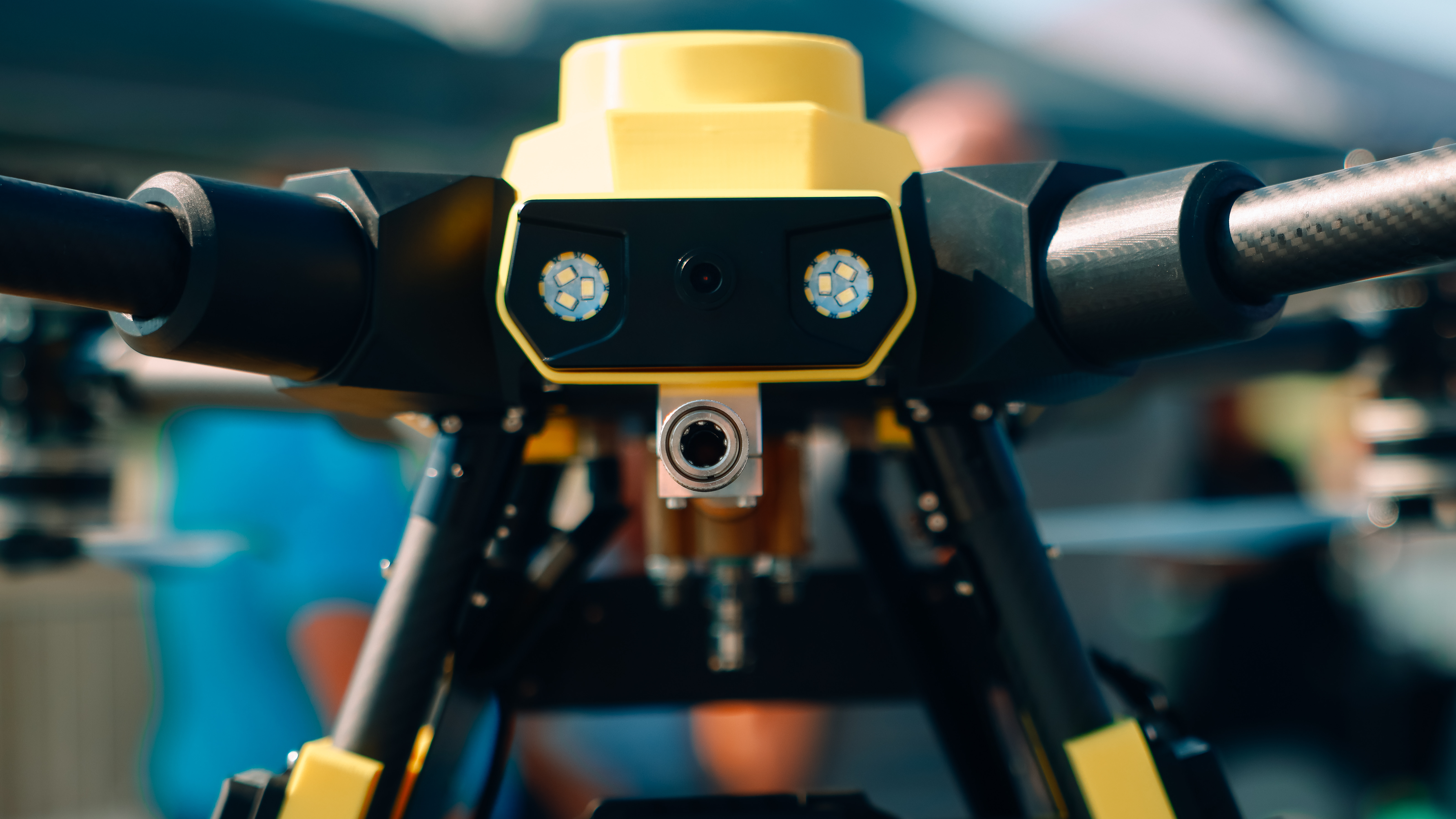 Apellix drone camera and sensor closeup